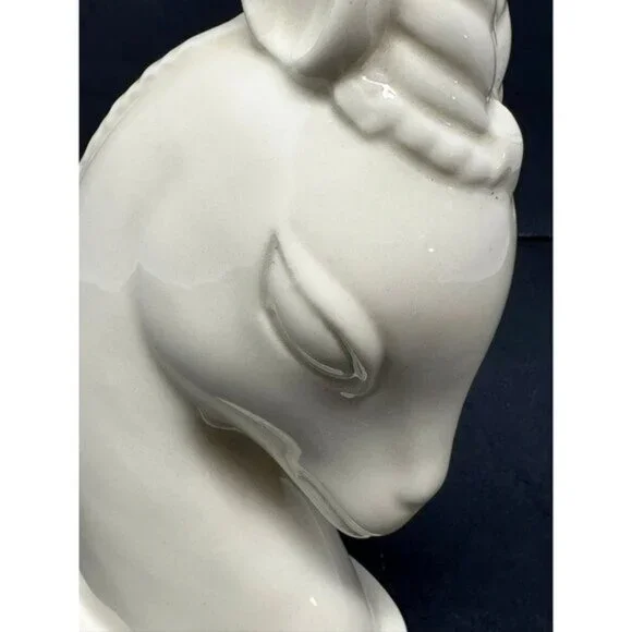 Vtg 1940s PRINCETON CHINA Art Deco GAZELLE ANTELOPE HEAD Trenton New Jersey - Picture 7 of 9